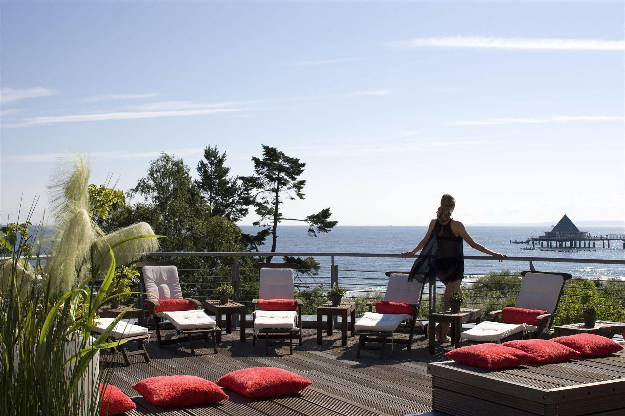 Strandhotel Ostseeblick Heringsdorf  Bagian luar foto